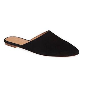 Madewell Remi black suede mule
